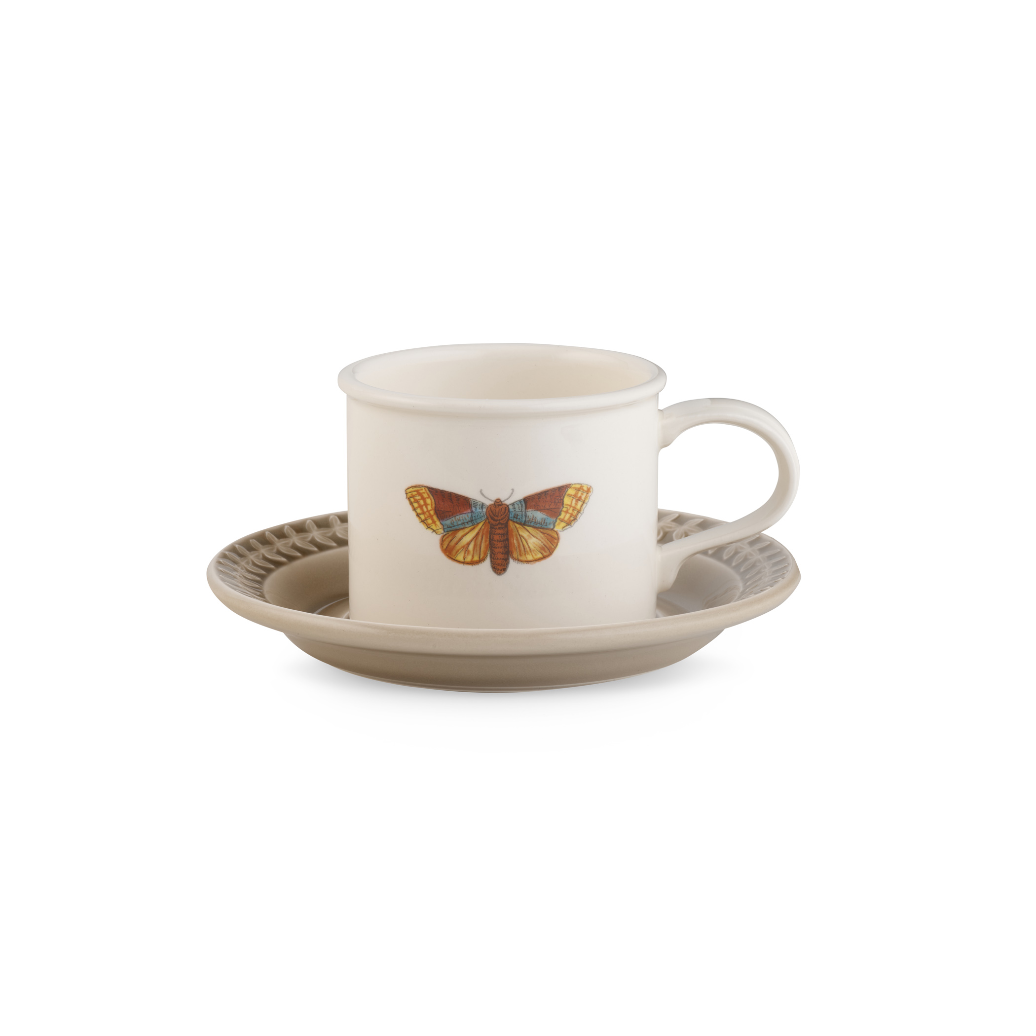 Botanic Garden Papilio Cup & Saucer, Stone image number null